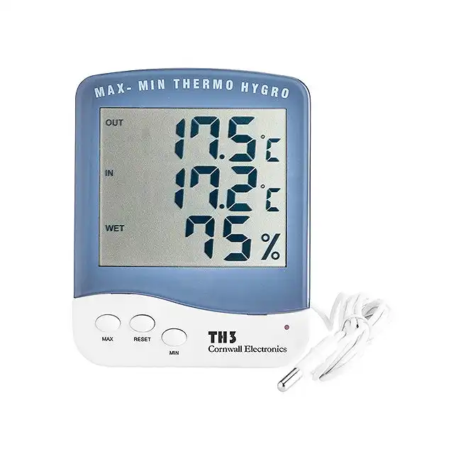 Thermohygromètre Min/Max numérique Sonde