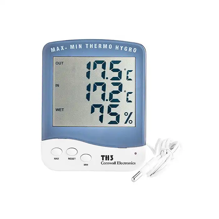 Termohigrómetro Max./Mín.Digital con Sonda