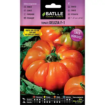 Semillas de Tomate Delizia  0,12 gr.