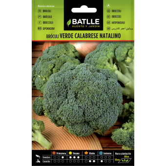 Semillas de Bróculi Verde 8gr.