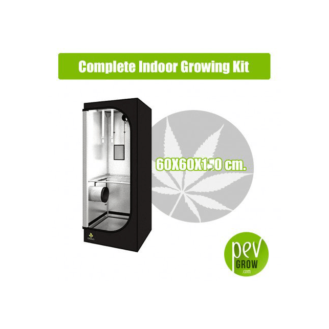 Complete Indoor Growing Kit 60X60X140 cm.