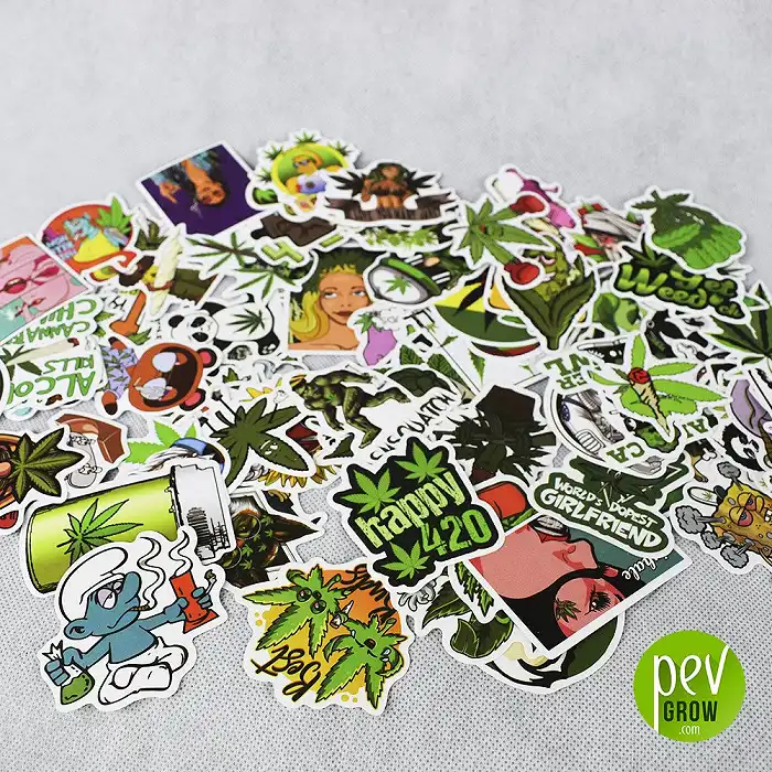 Decorative stickers with various designs