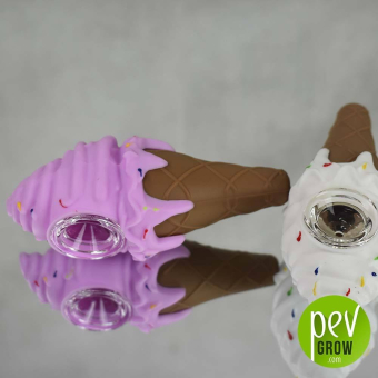 Pipa de Silicona en forma de Helado