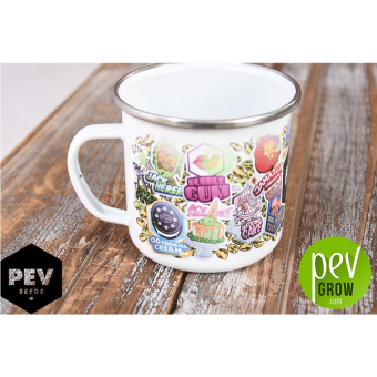 Taza de Metal de Pev Seeds