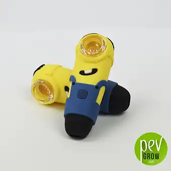 Pipa de silicona Minions...