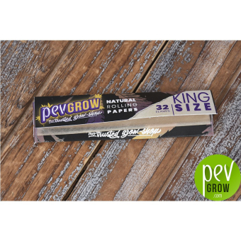 Pevgrow rolling papers (natural length)