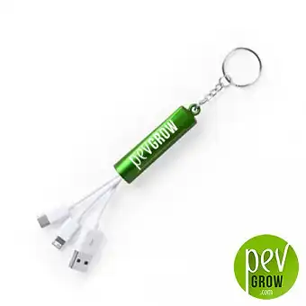 PEV Keyring with USB Charger