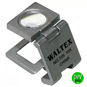 10X LED-es nagyítóüveg...