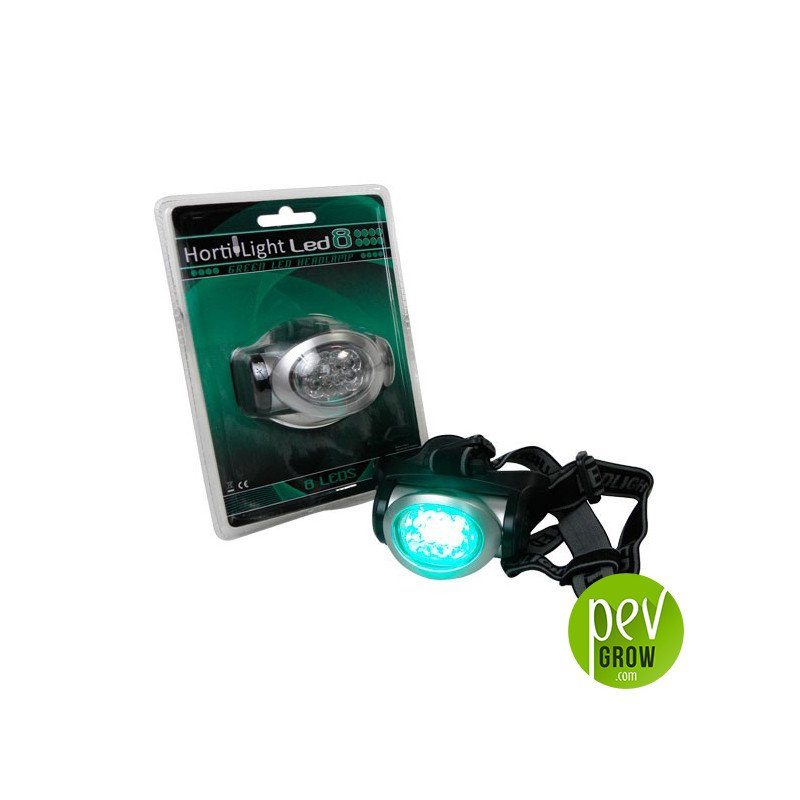 Green Light headlamp for working at night