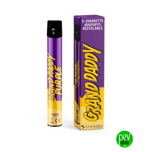 CBD Wpuff Grand Daddy Purple - Buy Disposable CBD Vape | PEV