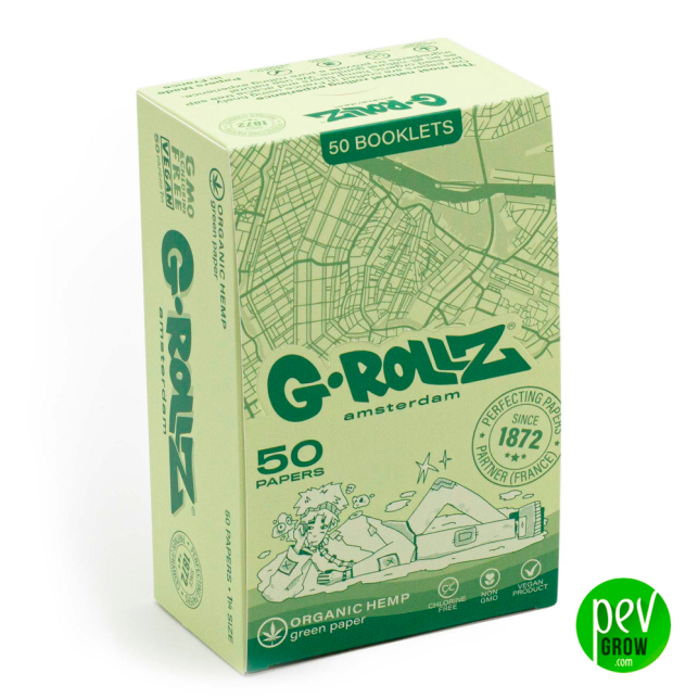Papel de fumar cáñamo Orgánico G-Rollz