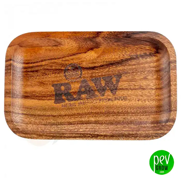 RAW Wooden Pour Rolling Tray from RAW Rolling Papers