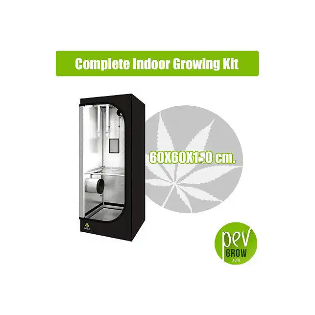 Complete Indoor Growing Kit 60X60X140 cm.