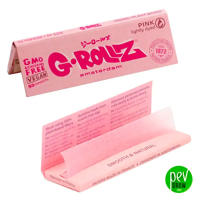 Venta de papel de liar con filtros de cartón de G-Rollz con la