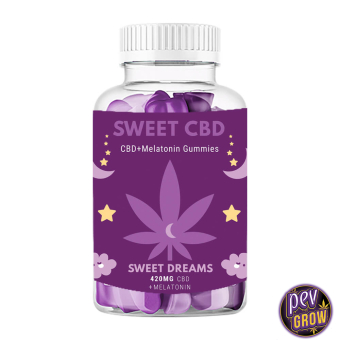 Acquista Sweet CBD Good Night Gummies de Melatonina + 420mg CBD