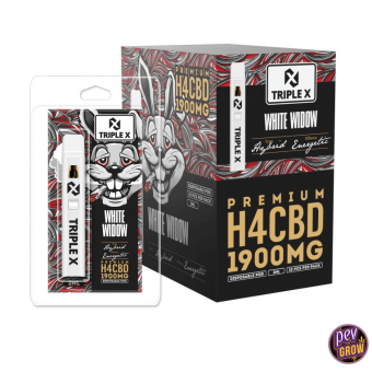 Buy Vaper Disposable Triple X H4CBD White Widow 2ml Acan