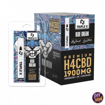 Buy Vaper Disposable Triple X H4CBD Blue Dream 2ml Acan