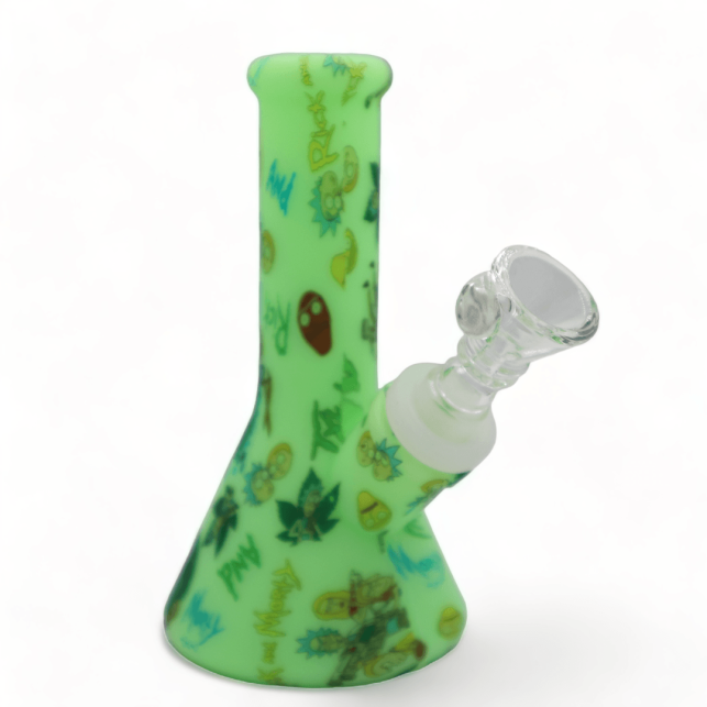 Bong Silicone Accessories, Desire Green Silicone