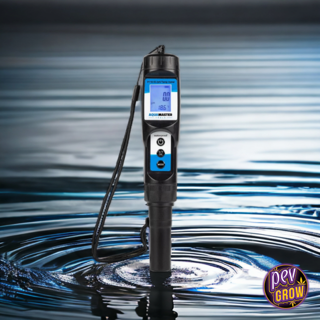 Medidor De PH, EC Y Temperatura Aqua Master Tools P110 Pro Combo - Pluma Profesional Para Mediciones Precisas