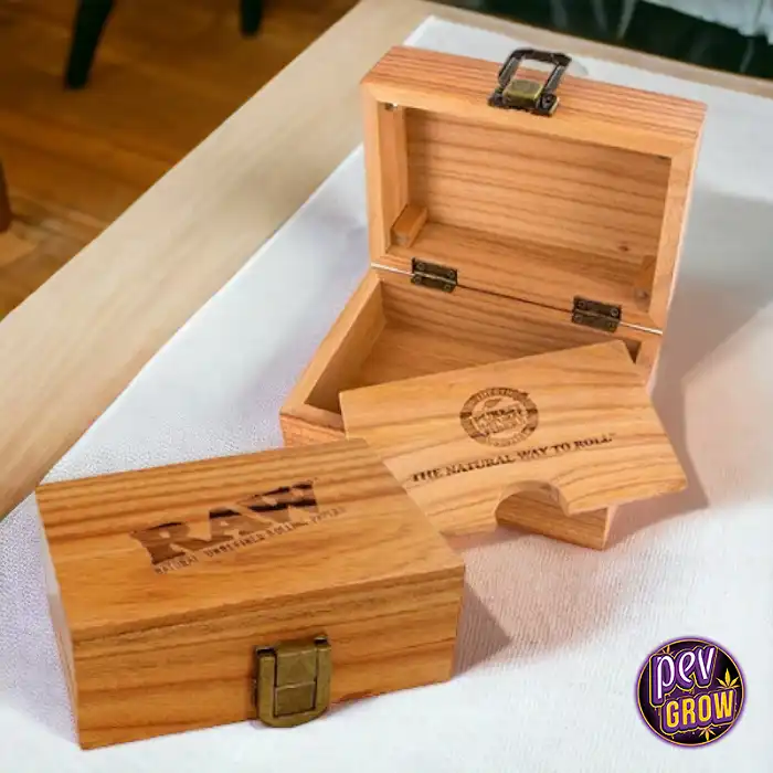 Comprar online caja raw madera pequeña ocultacion al mejor precio.