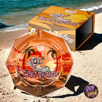 Best Buds Crystal Ashtray...