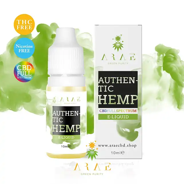 ARAE Authentieke Hennep CBD E-Liquid | Full Spectrum Vape Juice