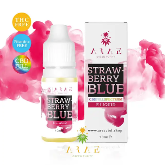 Buy ARAE Strawberry Blue CBD E-Liquid