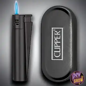 Achetez un Briquet Clipper Métal Jet Flame Soft Black Pas Cher sur Pevgrow.