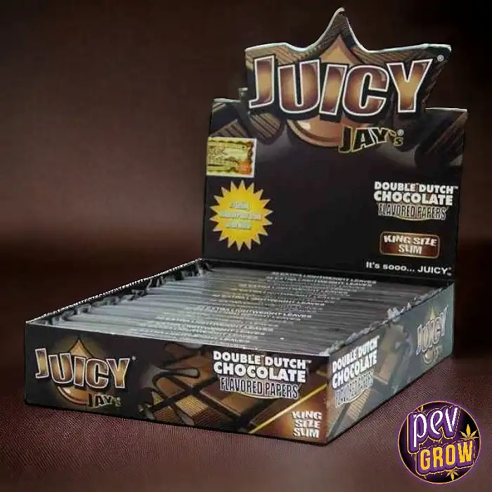 Kaufe Juicy Jay's King Size Doppel-Schokoladen-Aromatisiertes Blättchen zum  Drehen.