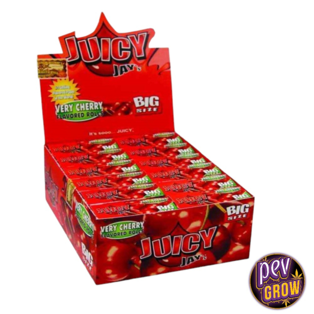 Buy Juicy Jay's Rolls Cherry Flavored Rolling Papers | Pevgrow