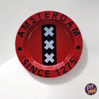 Metall-Aschenbecher Amsterdam