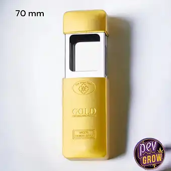 Gold 70 mm Portable Ashtray
