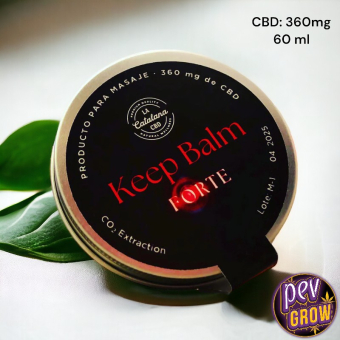 Buy Cream Soothing Effect - Keep Balm Forte - CBD 360mg - 60ml