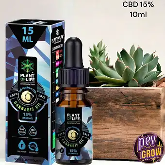 Aceite de CBD 15% 10 ml...