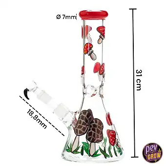 Bong Cristal Ciuperca 31 cm...