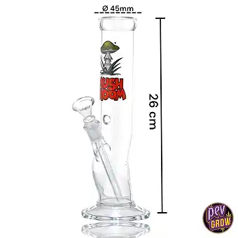 Izlīkts stikla sēņu bongs...