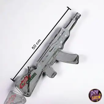AK-47 Glazen Bong 50 cm –...