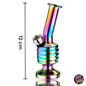 Rainbow Glass Bong 12 cm