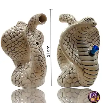 Cobra-Keramikbong 21 cm