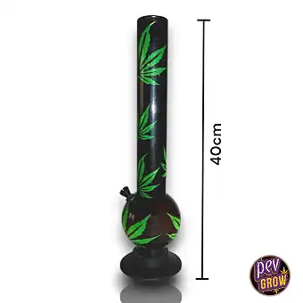 Plastic Bong Bladeren 40 cm...