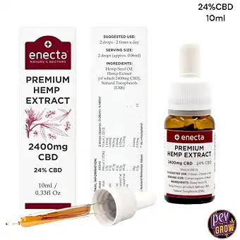 Óleo de CBD Enecta 24% 10ml...