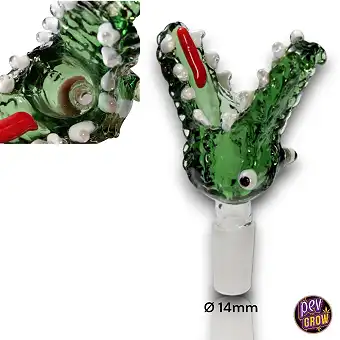 14mm Crocodile Glazen Bowl...