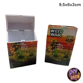 Pitillera Weed War 9,5 x6 x...