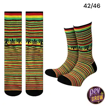 420 Rasta Socks