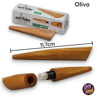 Actitube Olive Wood Pipe