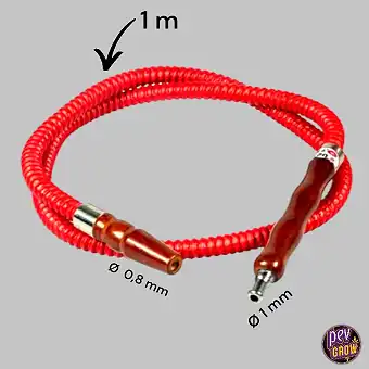 1 méteres vízipipa tömlő...