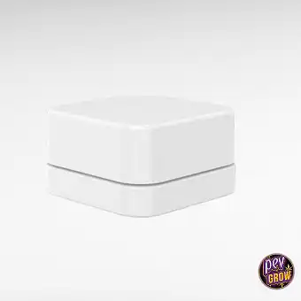 Pot de Vidre Quadrat Blanc...
