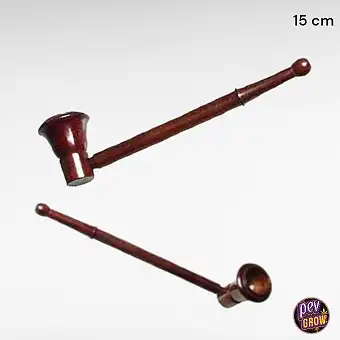 15 cm dřevěná fajfka z Palo...
