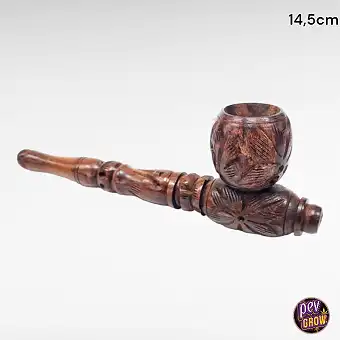 14.5 cm Wooden Pipe