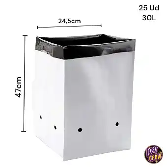 Pack of 25 White LPDE 30L...